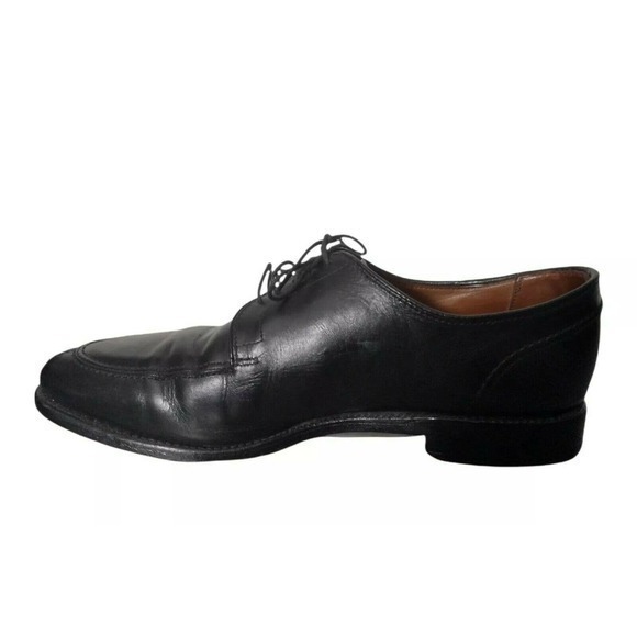 Allen Edmonds \'LaSalle\' Size 9.5 D Split Toe Derby Black‎ Leather Dress Shoes main image 9